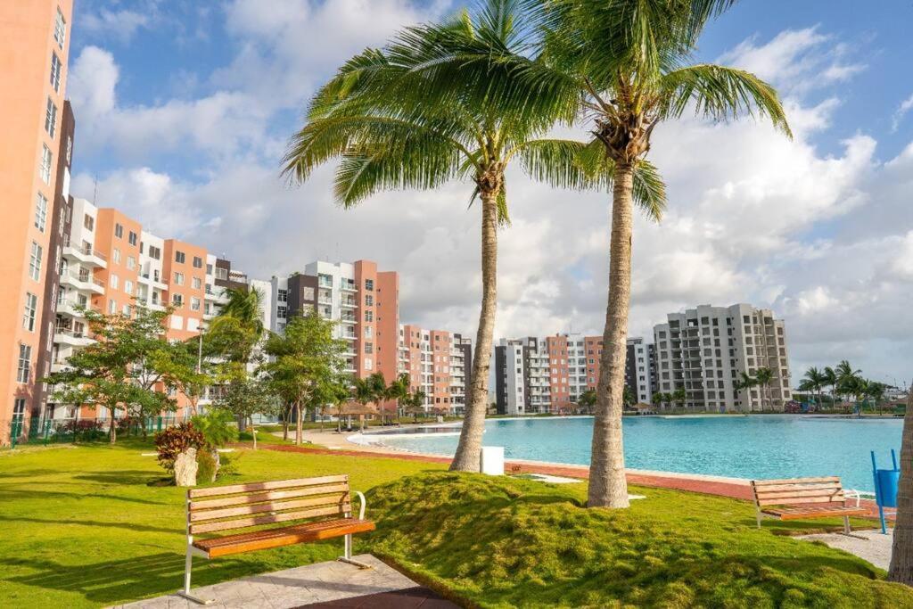 Departamento Con Laguna Artificial Канкун Экстерьер фото