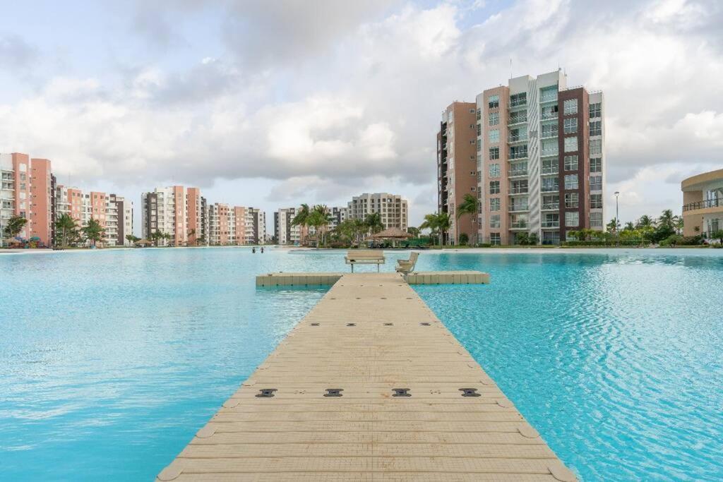 Departamento Con Laguna Artificial Канкун Экстерьер фото